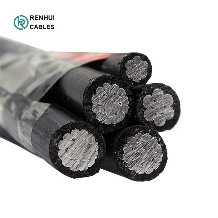 0.6/1kv Aerial Bundled Service Drop Wire Abc Cable For South Africa